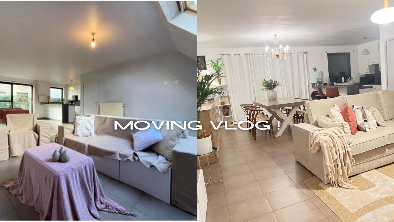 Moving Vlog! | Transforming my apartment into a cosy beautiful Home