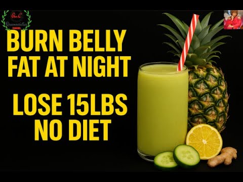 Burn Belly Fat While You Sleep | Powerful Nighttime Weight Loss Drink!