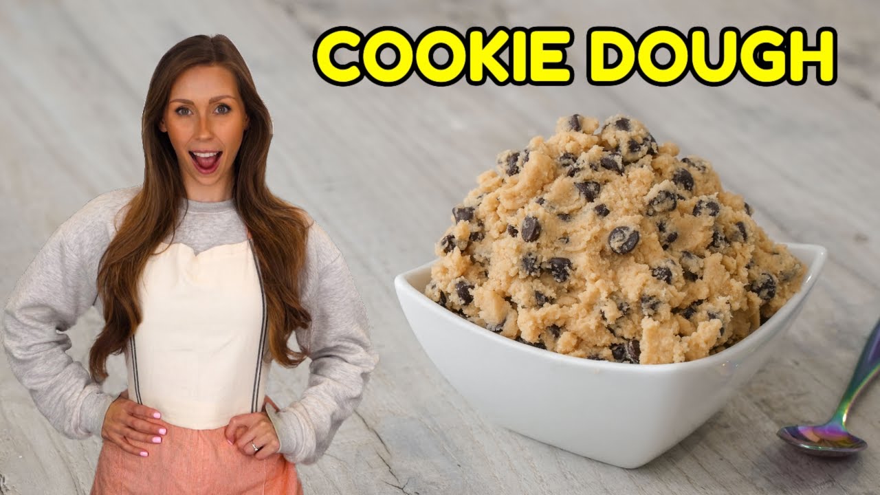 Easiest Edible Cookie Dough Recipe