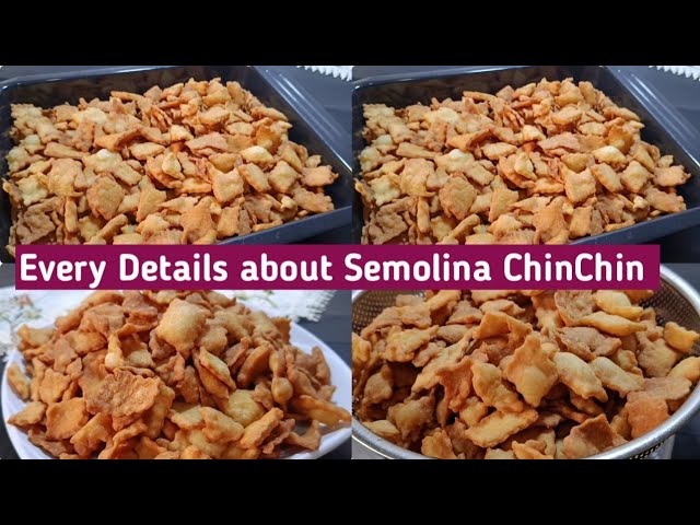 Profitable Commercial Semolina ChinChin. Semolina ChinChin for Business (suji recipe)
