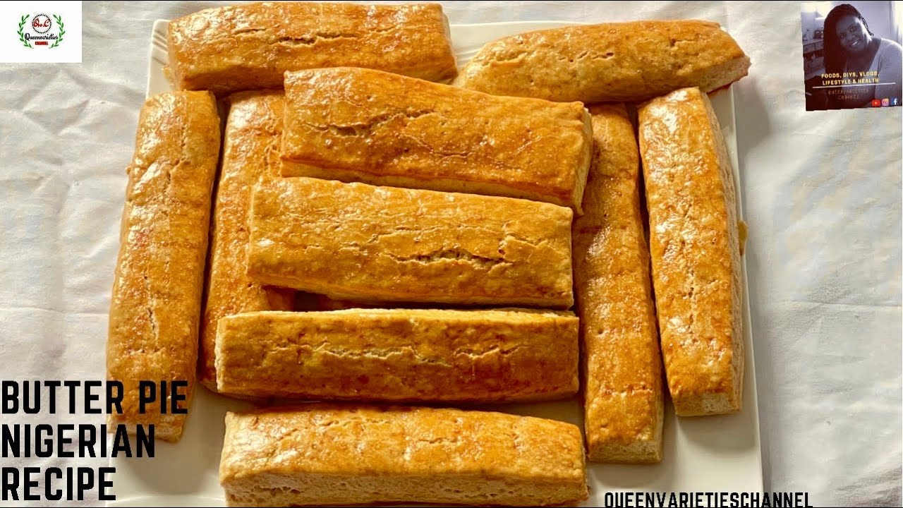 Nigerian Butter Pie Recipe | Easy Step by Step Nigerian Butter Pie| Best Recipe! A must try 👌