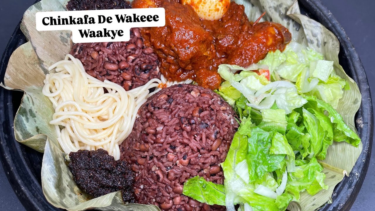 How To Make A Festive Waakye | 🇬🇭 Rice & Beans | Chinkafa De Waakeee | Lovystouch