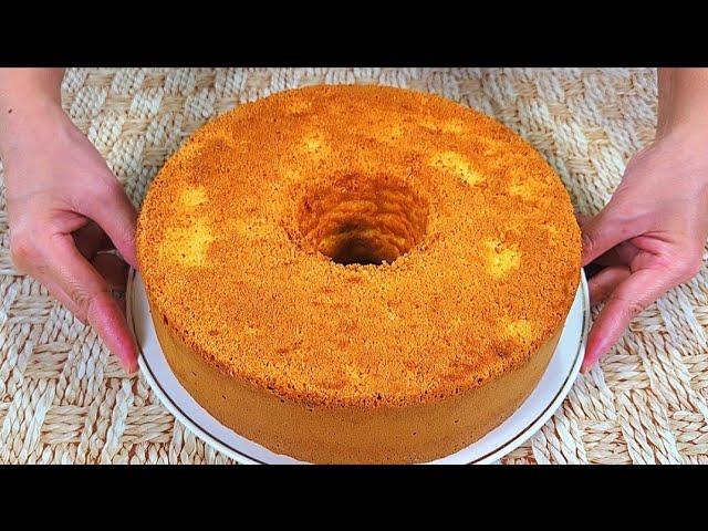 The EASIEST Orange Chiffon Cake That’s So Fluffy It Floated Off the Plate 🎂✨  | 2 RECIPES
