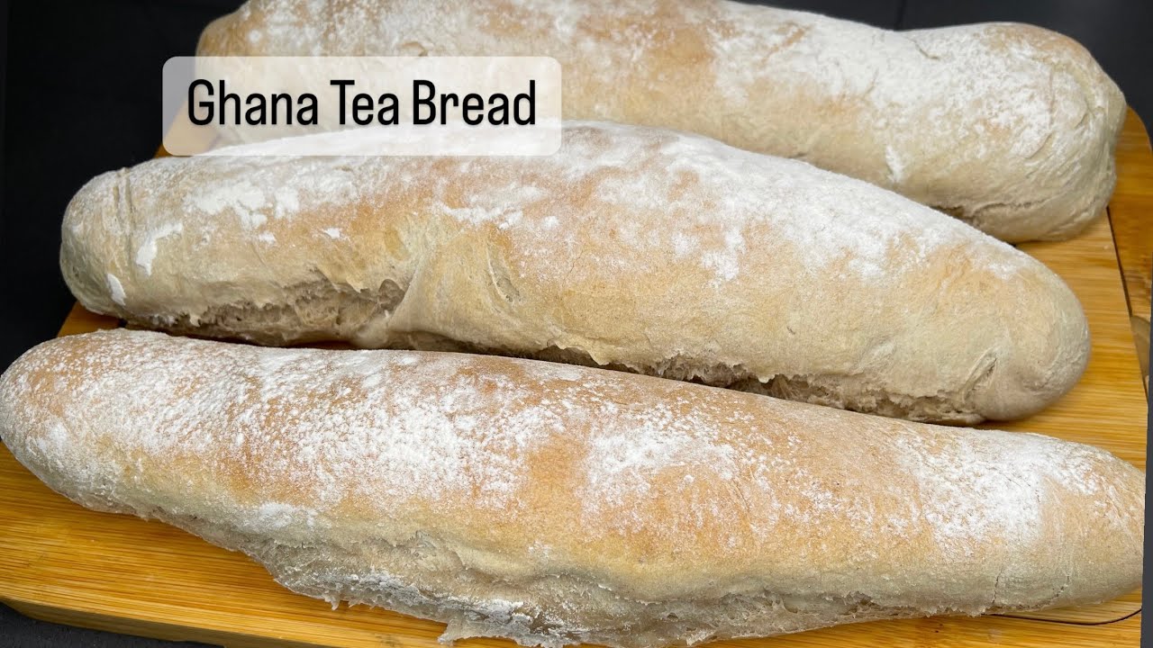 Ghana Tea Bread with A twist | Delicious  | Recipe| Step By Step | Lovystouch background