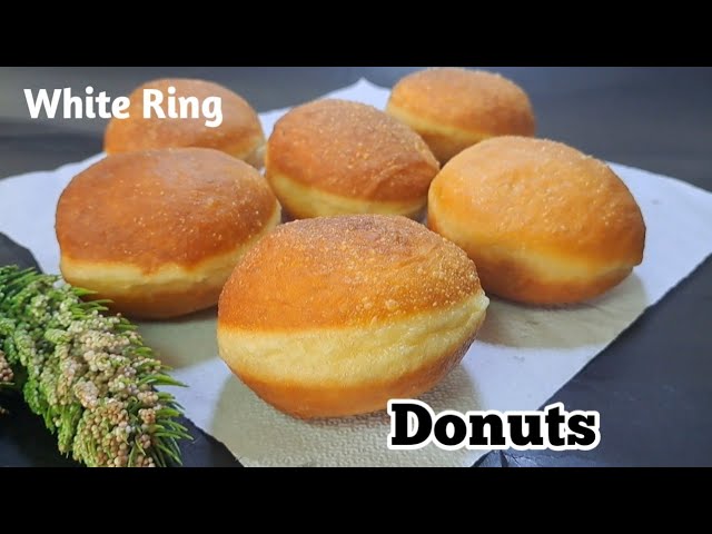 Best White Ring DONUTS | Secret bakers hide from You| Doughnuts recipe| Donuts