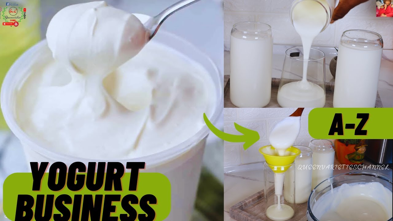 How to Make YOGHURT For a Profitable Business / Sale | GREEK YOGURT BUSINESS