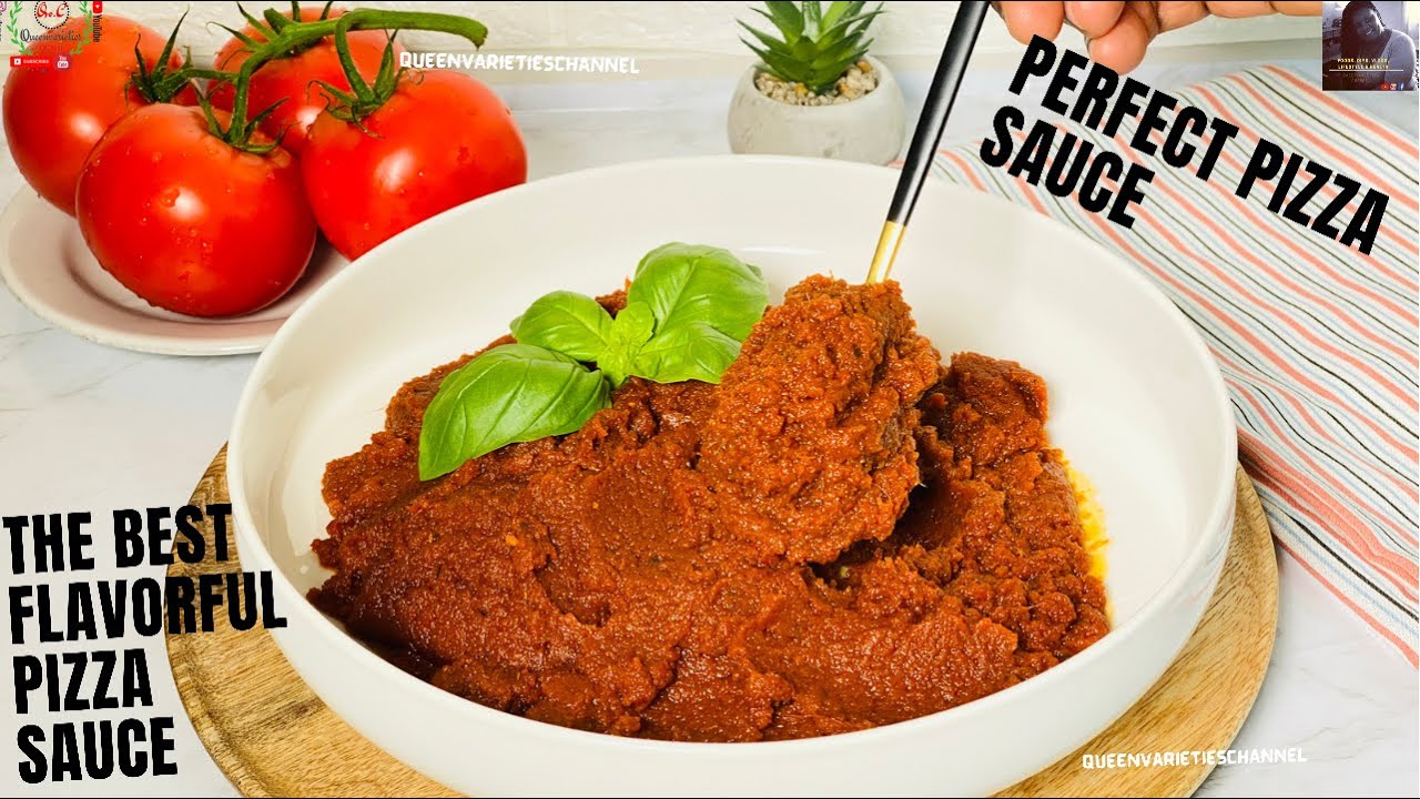 PIZZA SAUCE RECIPE: How To Make the BEST Homemade Pizza Sauce | PERFECT PIZZA SAUCE #pizzasauce