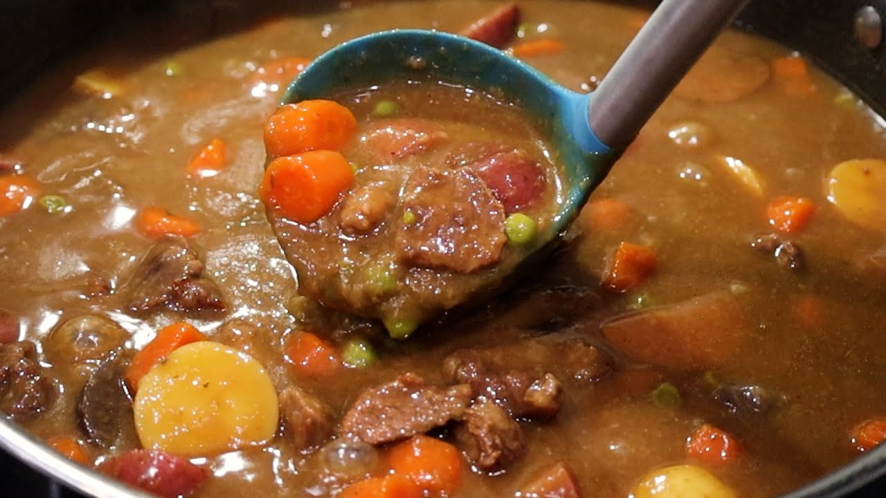 How to make the best BEEF STEW on the STOVETOP | Easy Recipe
