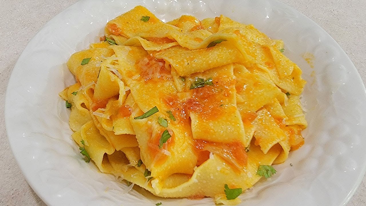 My simple Pasta with homemade Tomato Sauce