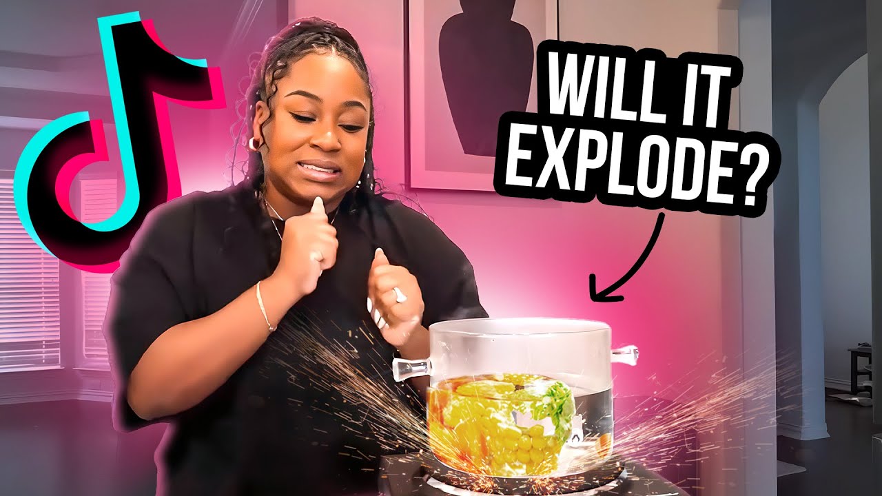 I Tested The POPULAR TikTok CLEAR GLASS Boiling Pot!