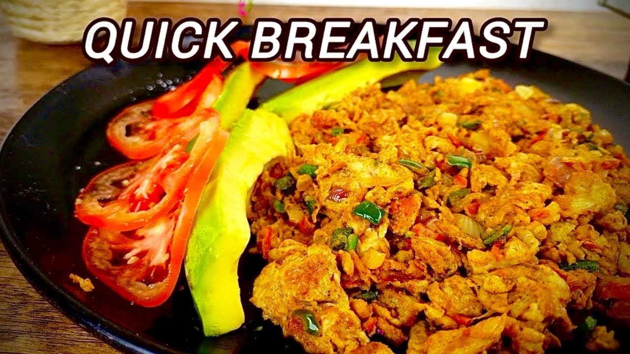 Quick breakfast ready in 3mins,super delicious