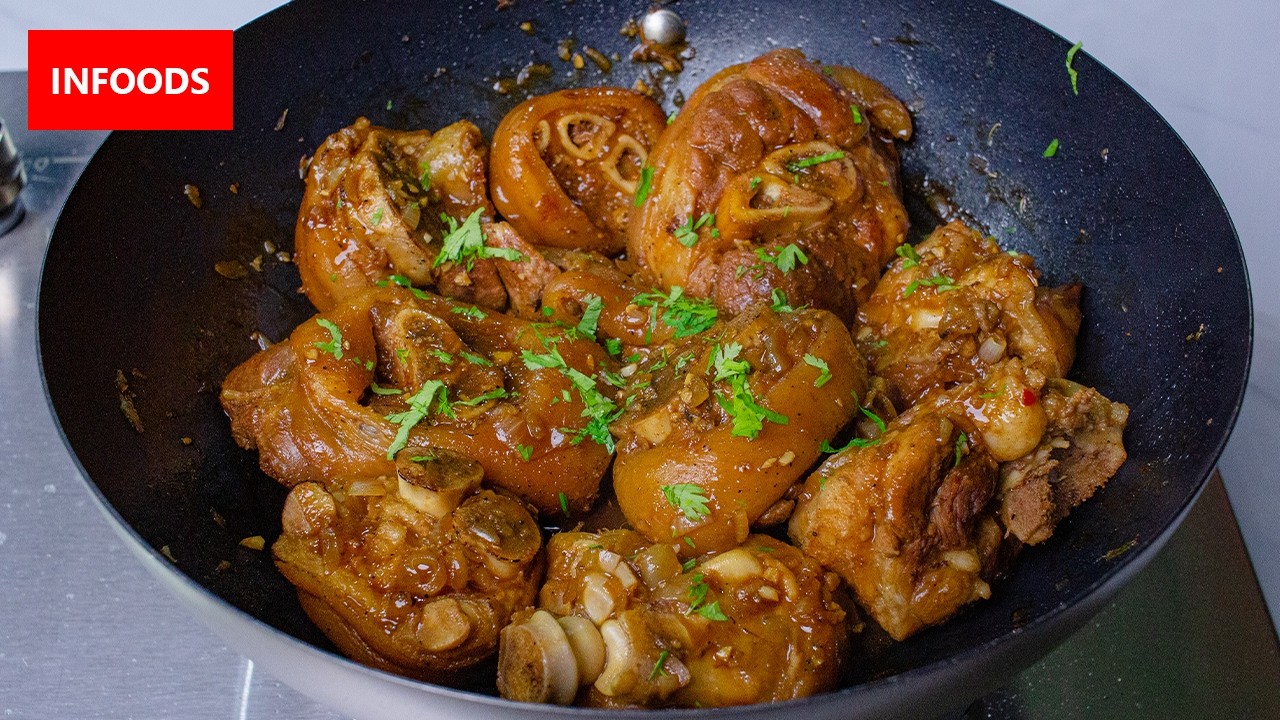 Pig Trotters Recipe | How to Make Pig Trotters | Infoods
