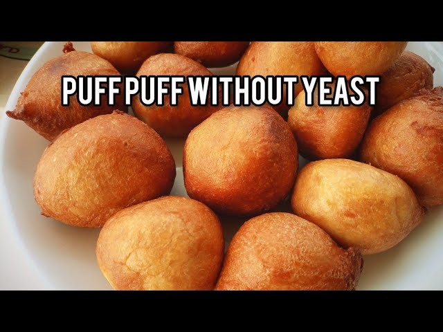 Africa's MOST WANTED SNACK,PUFF PUFF without yeast . background