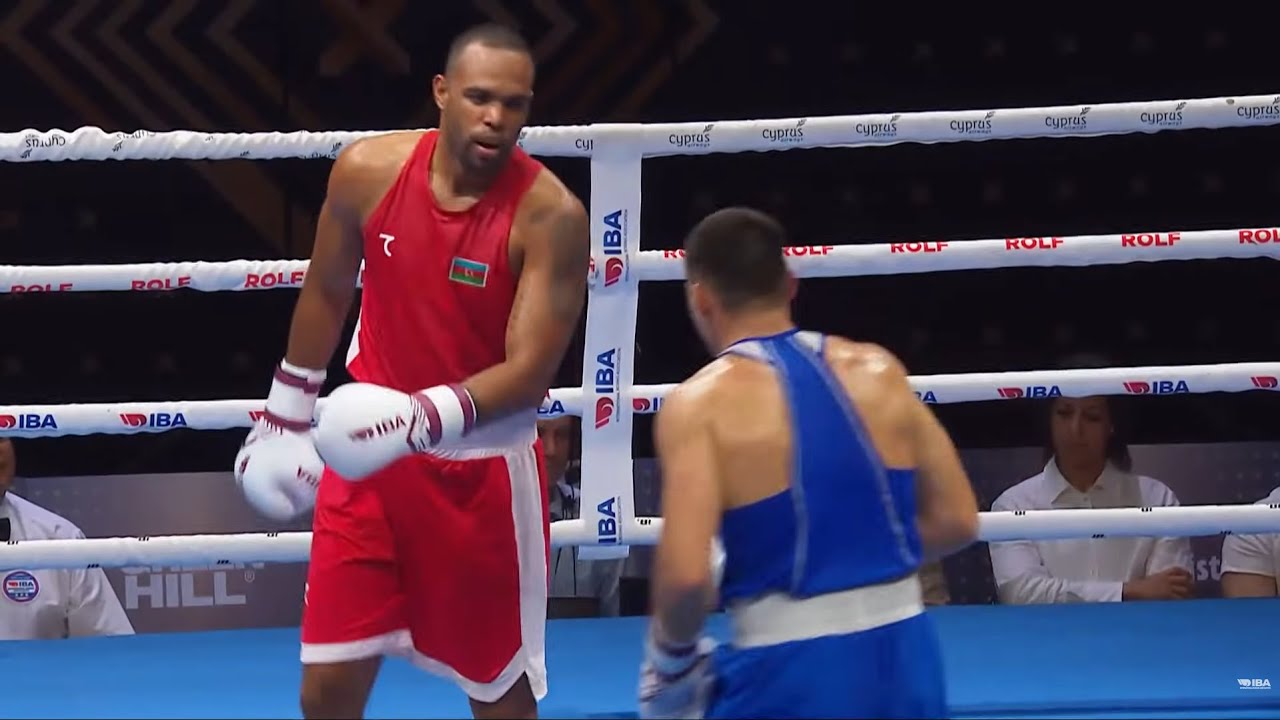 QF 92kg ALFONSO DOMINGUEZ Loren Berto 🇦🇿 vs ZAPLITNI Andrei 🇲🇩  | IBA 2025 Men’s WBCHs