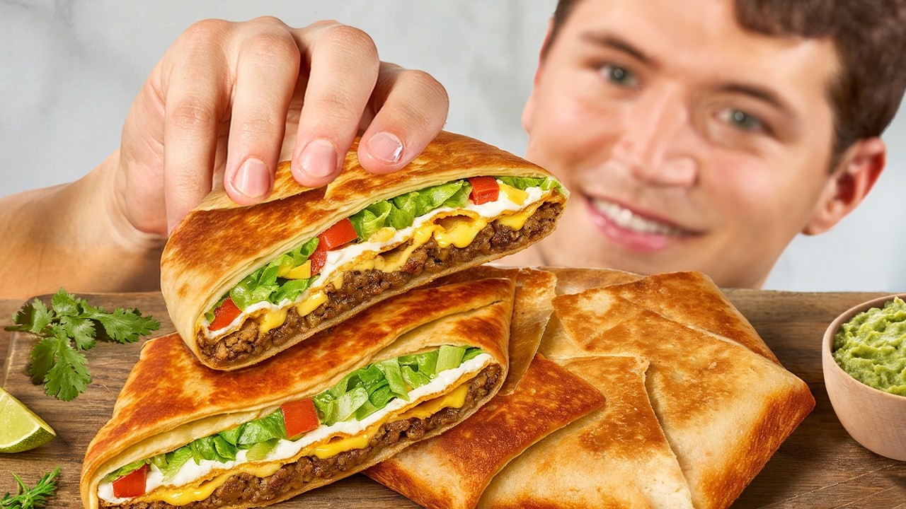 Recreating Taco Bell's Crunchwrap Supreme background