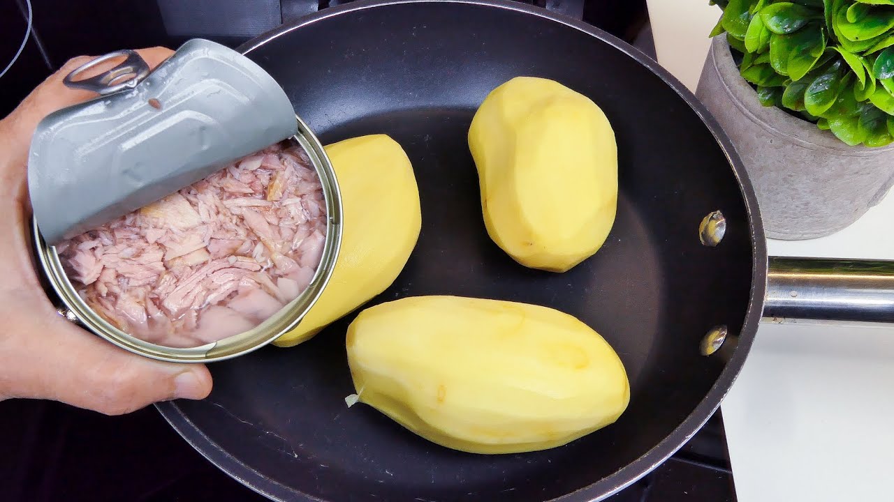 My grandma taught me this dish! The most delicious potato and tuna recipe!