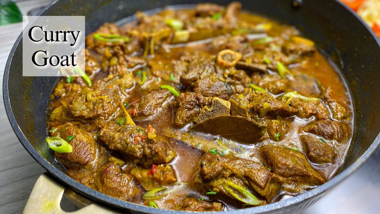Flavourful & Tender Curry Goat