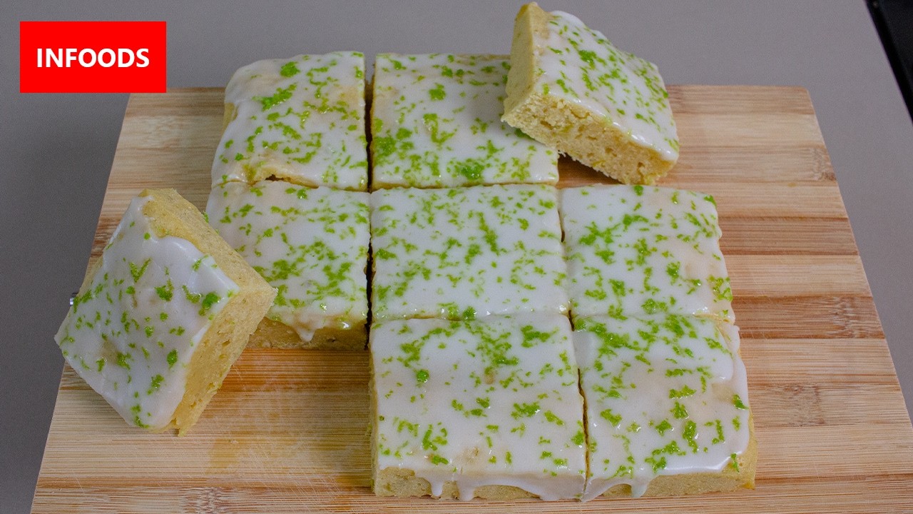 Lemon Brownies Recipe | How to Make Lemon Brownies | Infoods