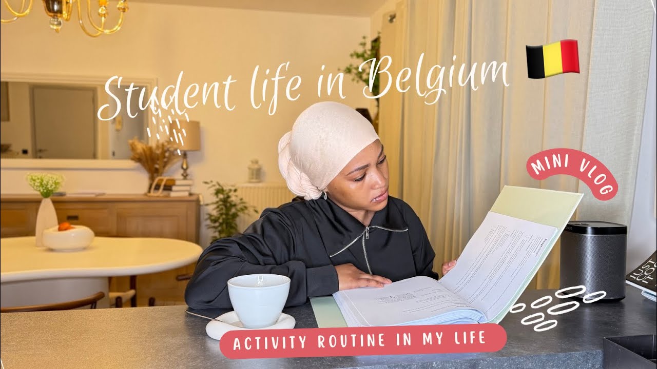 Daily weekday vlog// A day in my life as a student ,Housewife in Belgium.#pharmaciststudent