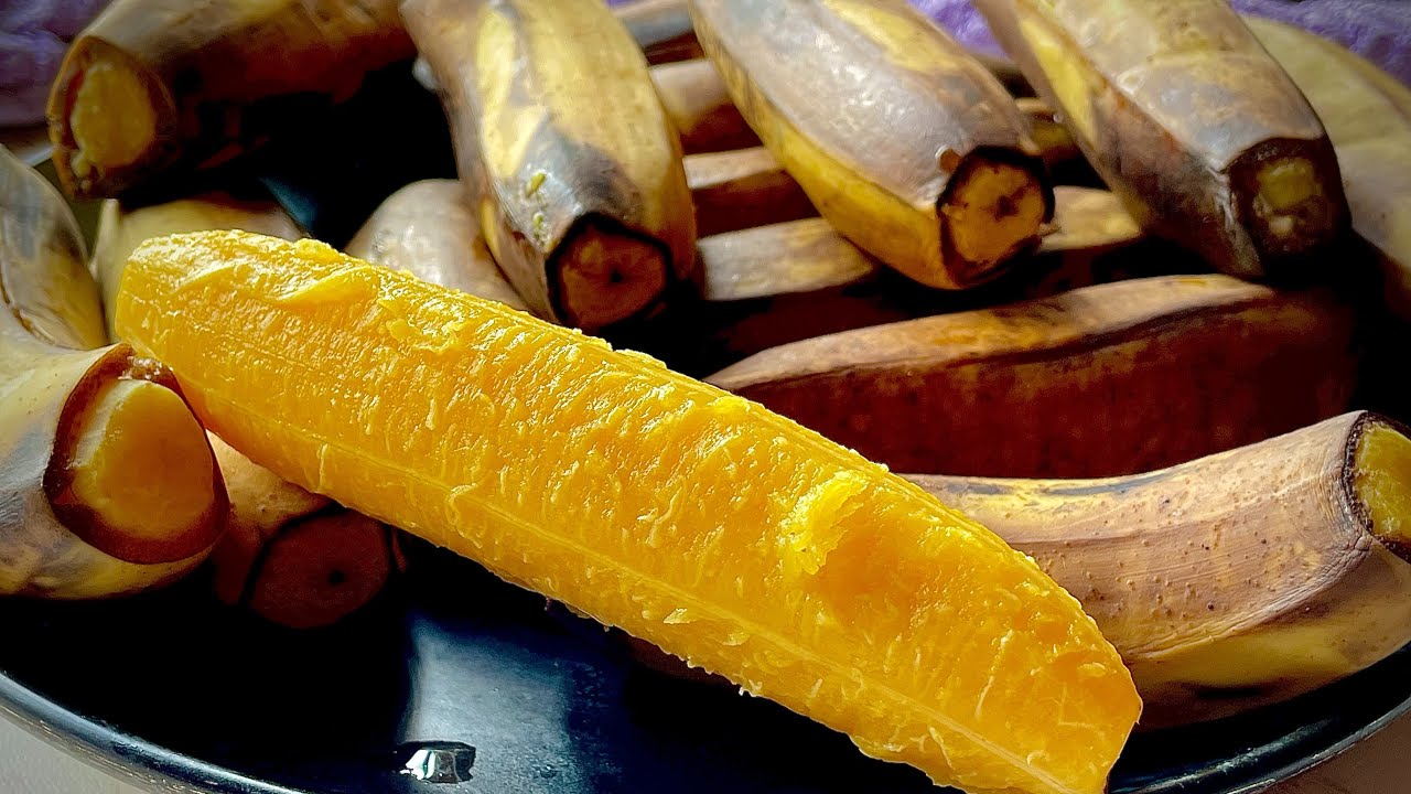 The healthy way to eat plantain/Gonja.