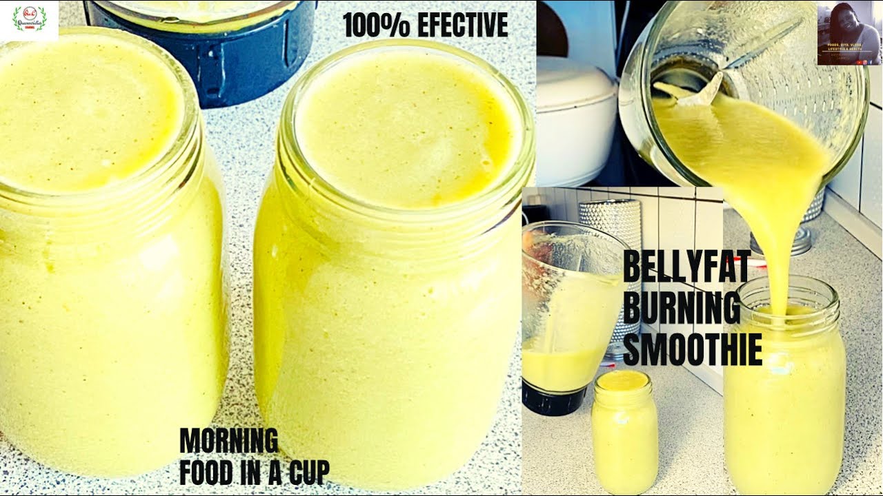 STRONGEST BREAKFAST FAT BURNING SMOOTHIE.1 Cup,Every Morning FLUSH OUT UGLY FATS!5kg Bellyfat Cutter