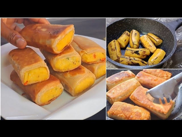 Irresistible🔥 Ripe Plantain Arepas😍 Back to SCHOOL snack/Lunch idea 🎒