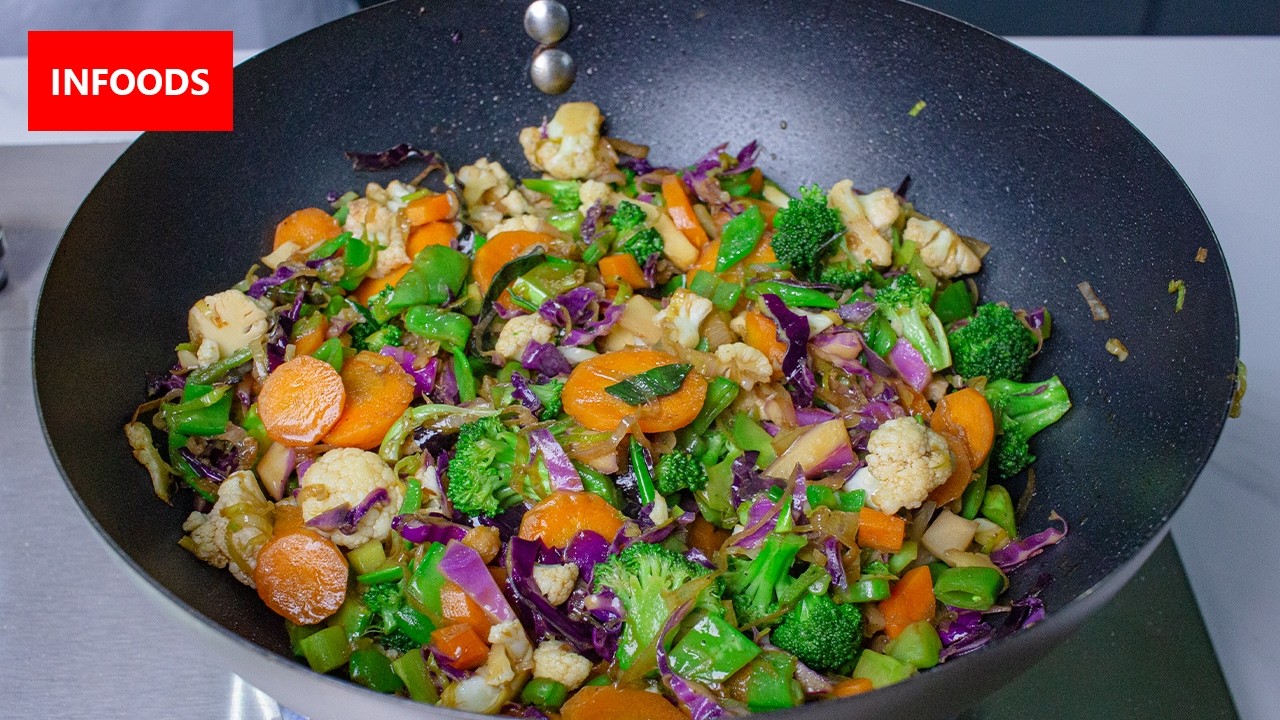 Sautéed Vegetables Recipe | How to Make Sautéed Vegetables Mix | Infoods