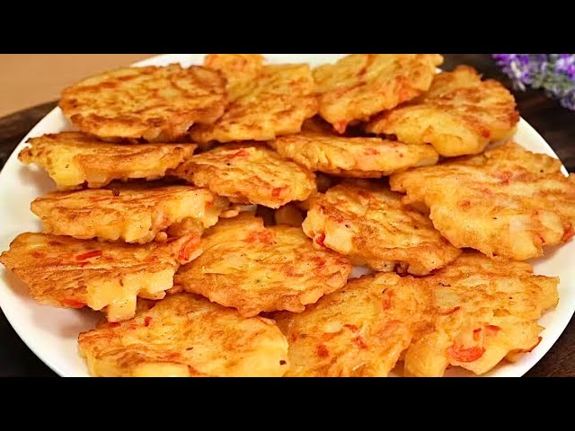 Crispy Potato Pancakes, 10 Mins Easy Breakfast Recipe