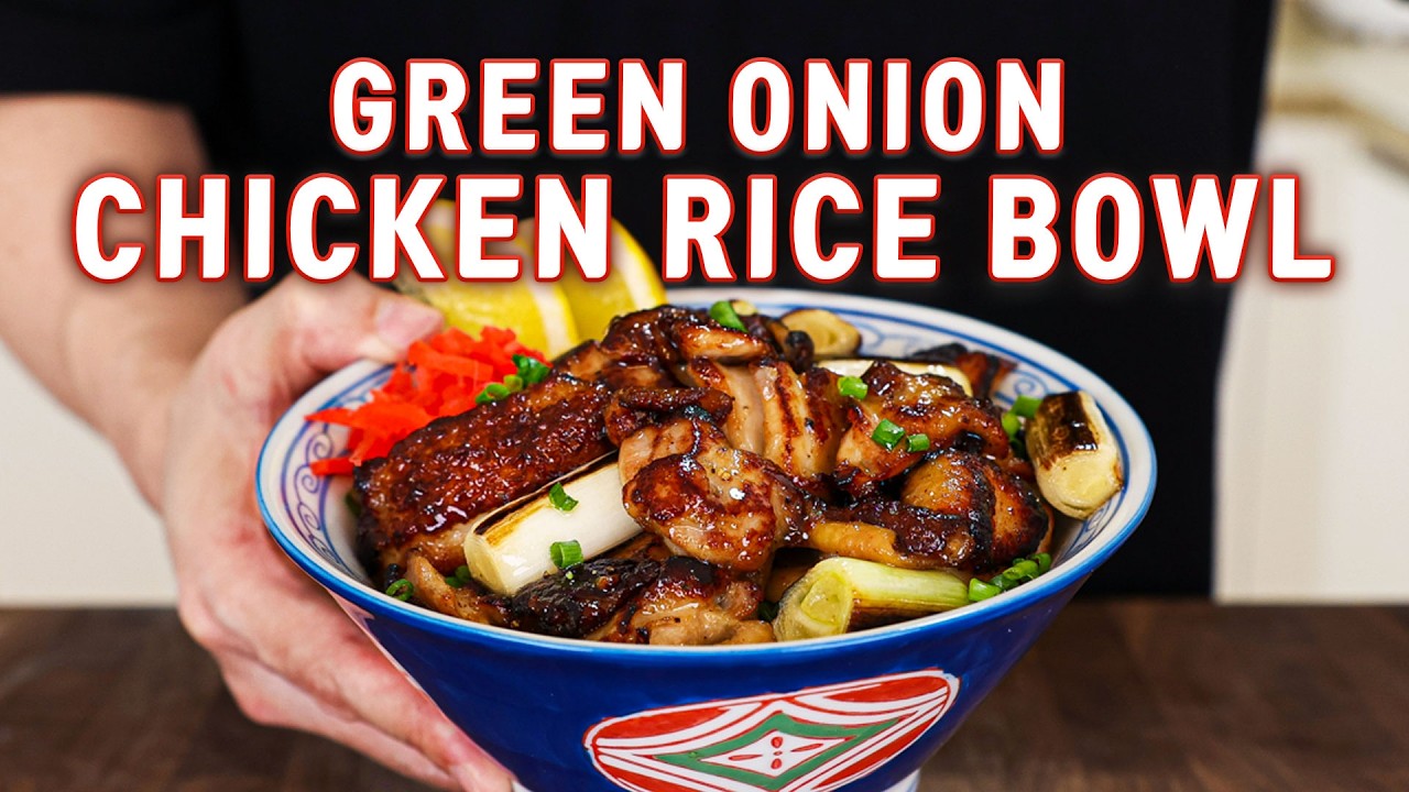 Got Green Onion? Try This 15 Minute Chicken Rice Bowl That Will Change Your LIFE!