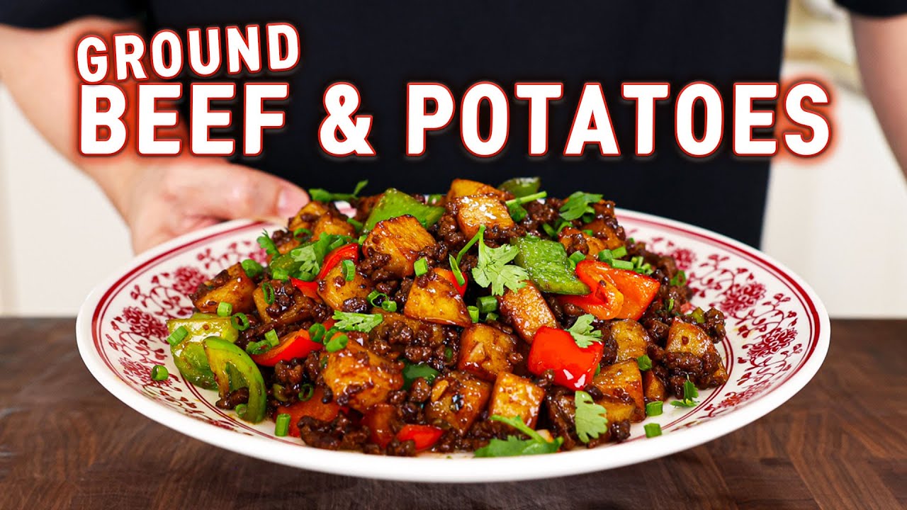 Got Ground Beef? Try This Beef & Potato Stir-Fry That Can Feed Your Whole Family! background