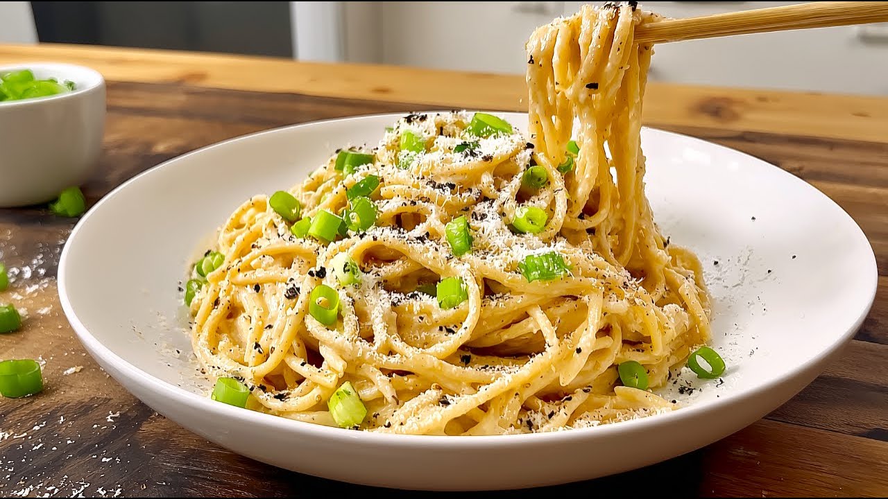 For when you crave Asian AND Italian Food... (4 Ingredients)