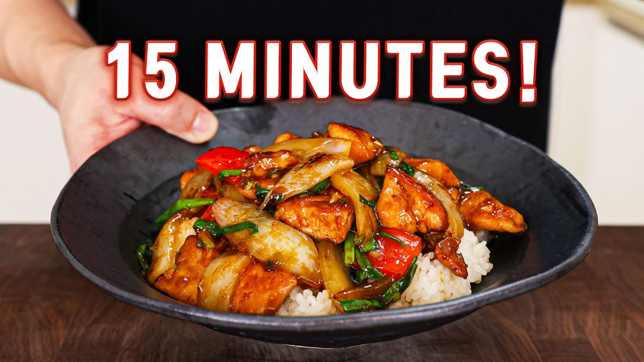 Truust Me! This Is The Easiest Chicken Stir-Fry Of All Time! l Chicken & Onion Stir Fry