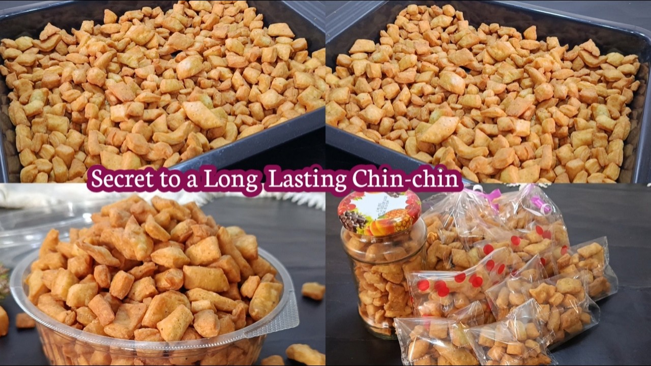 NIGERIAN CHIN-CHIN RECIPE | Secret No one Tells about Long Lasting  Chin-Chin