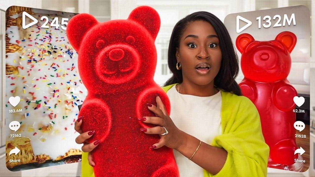 I Made VIRAL GIANT vs TINY Food Challenge