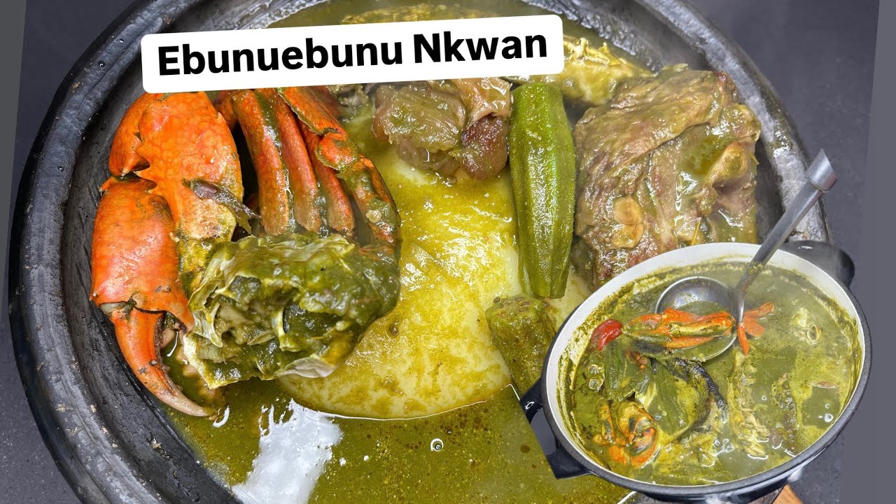 Ghanaian Green Soup | Ebunuebunu Nkwan | Spinach Soup | Lovystouch