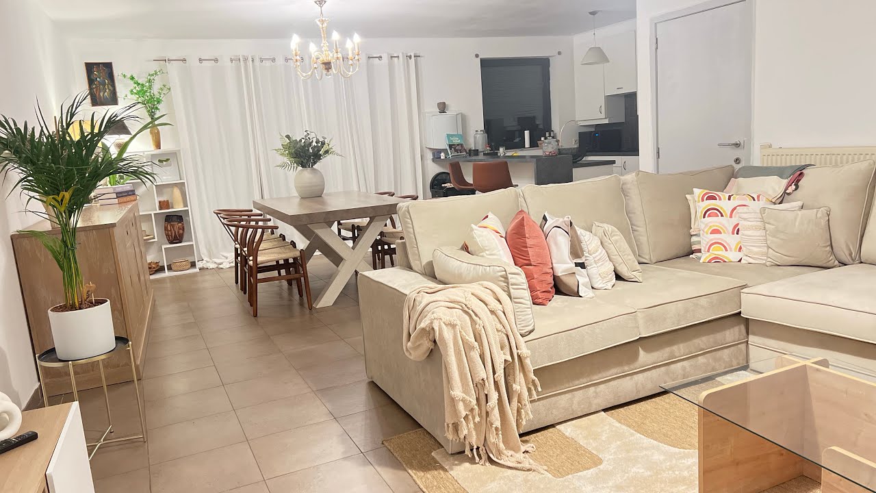 My Appartment Tour // Fully furnished & Pinterest inspired 2024 #interiordesign #scandanaviadesign background