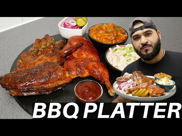 FULLY LOADED BBQ PLATTER | BEST BBQ (Inkbird IBT-26S Review)