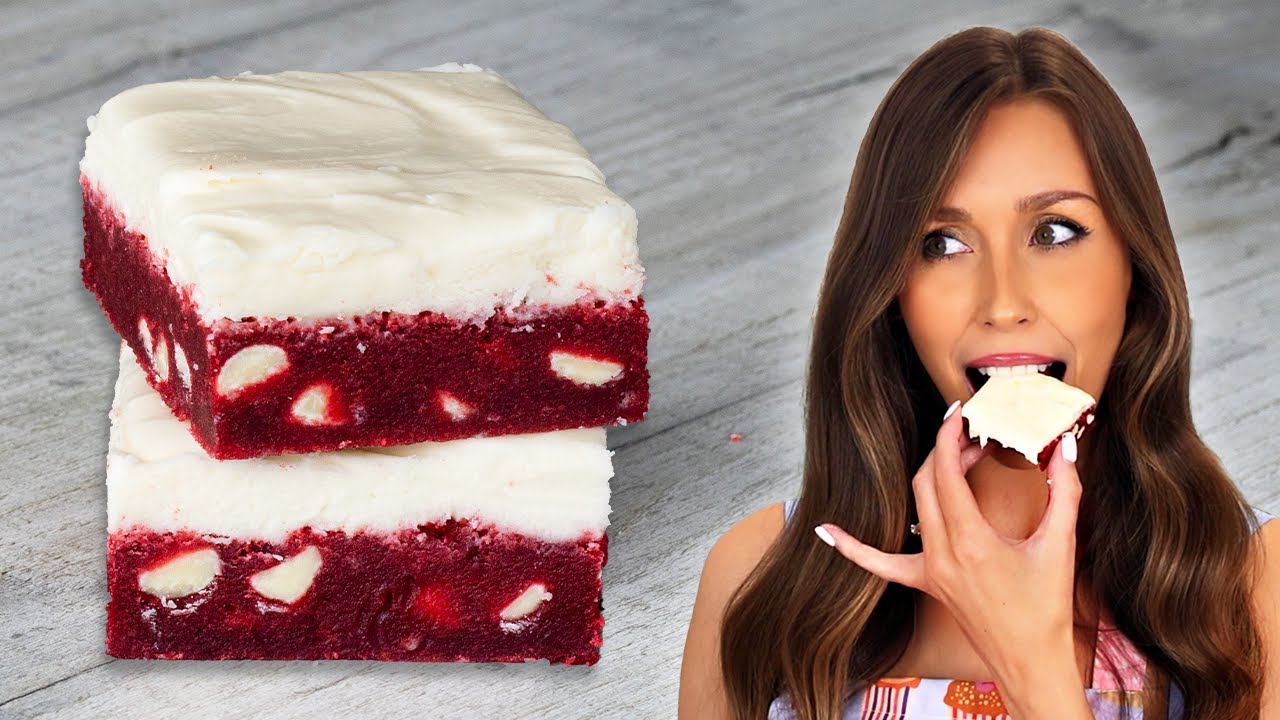 How To Make The Best Red Velvet Brownies | Easy Recipe