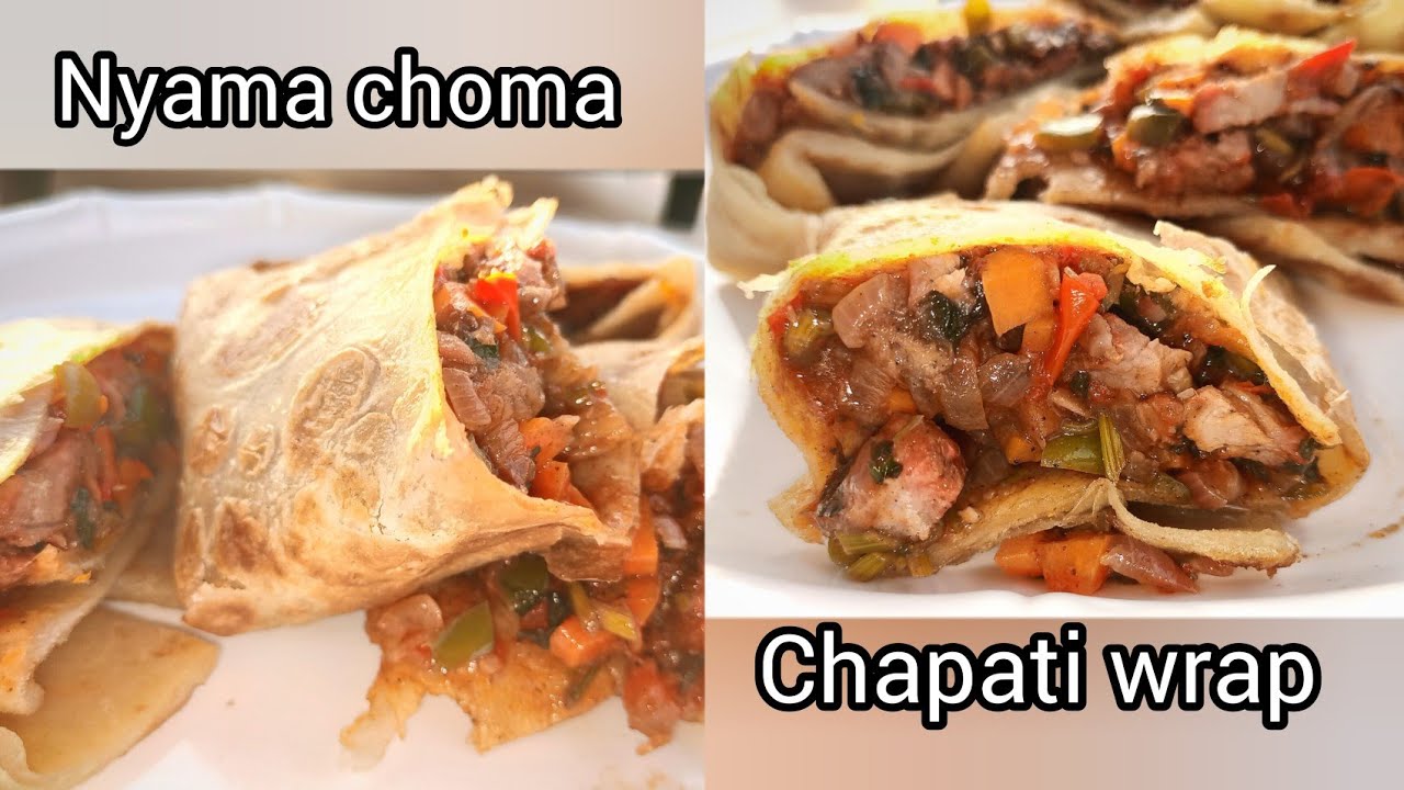 Chapati Wrap Recipe - What You Can Do with Leftover Meat"