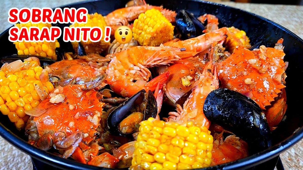 I Poured THIS on a Seafood Boil and You Wonβt Believe What Happened π±π¦ | 2 RECIPES background