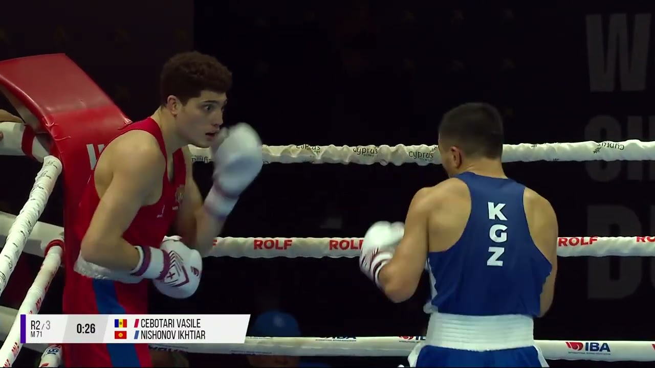 QF 71kg CEBOTARI Vasile 🇲🇩 vs NISHONOV Ikhtiar 🇰🇬 | IBA 2025 Men’s WBCHs