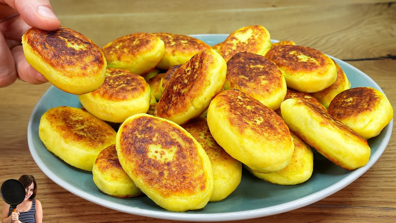 If you have 3 potatoes and 1 egg. Potatoes made like this. Quick and easy potato recipe. ASMR