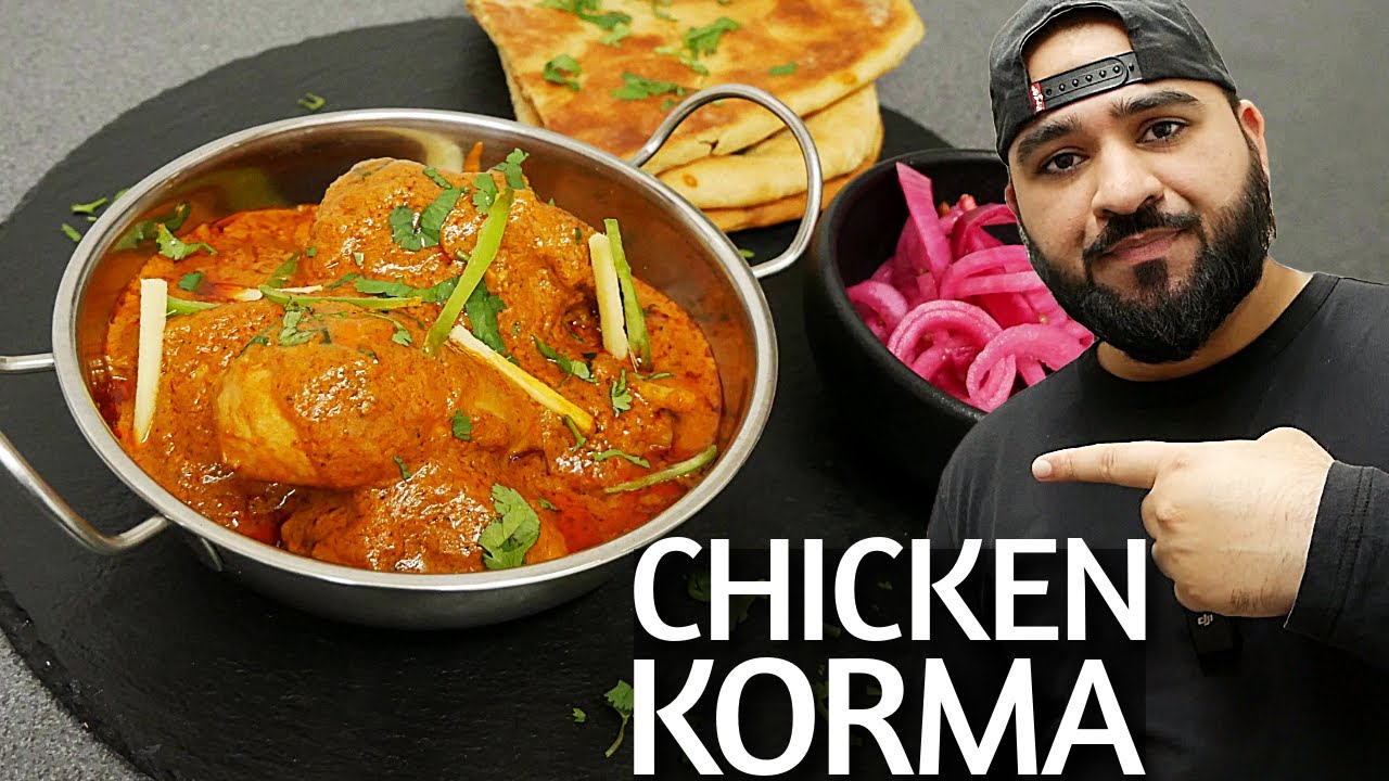 Best Chicken Korma Recipe | You Must Try! background