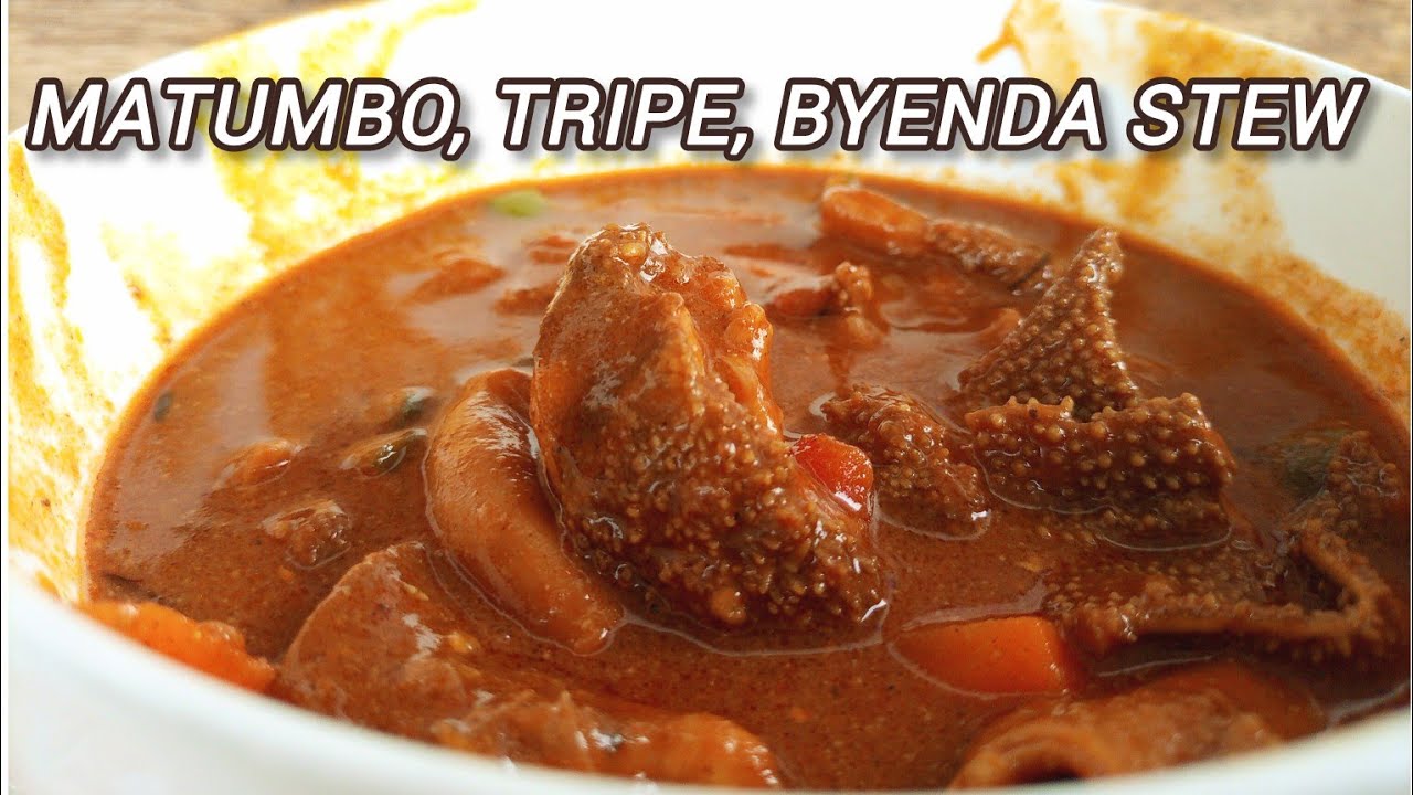 How to make TRIPE, BYENDA, MATUMBO, STEW. background