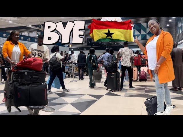 Leaving Ghana | Prep & Pack With Me | Bye Ghana See You Next Time | Vacation Over. | Lovystouch