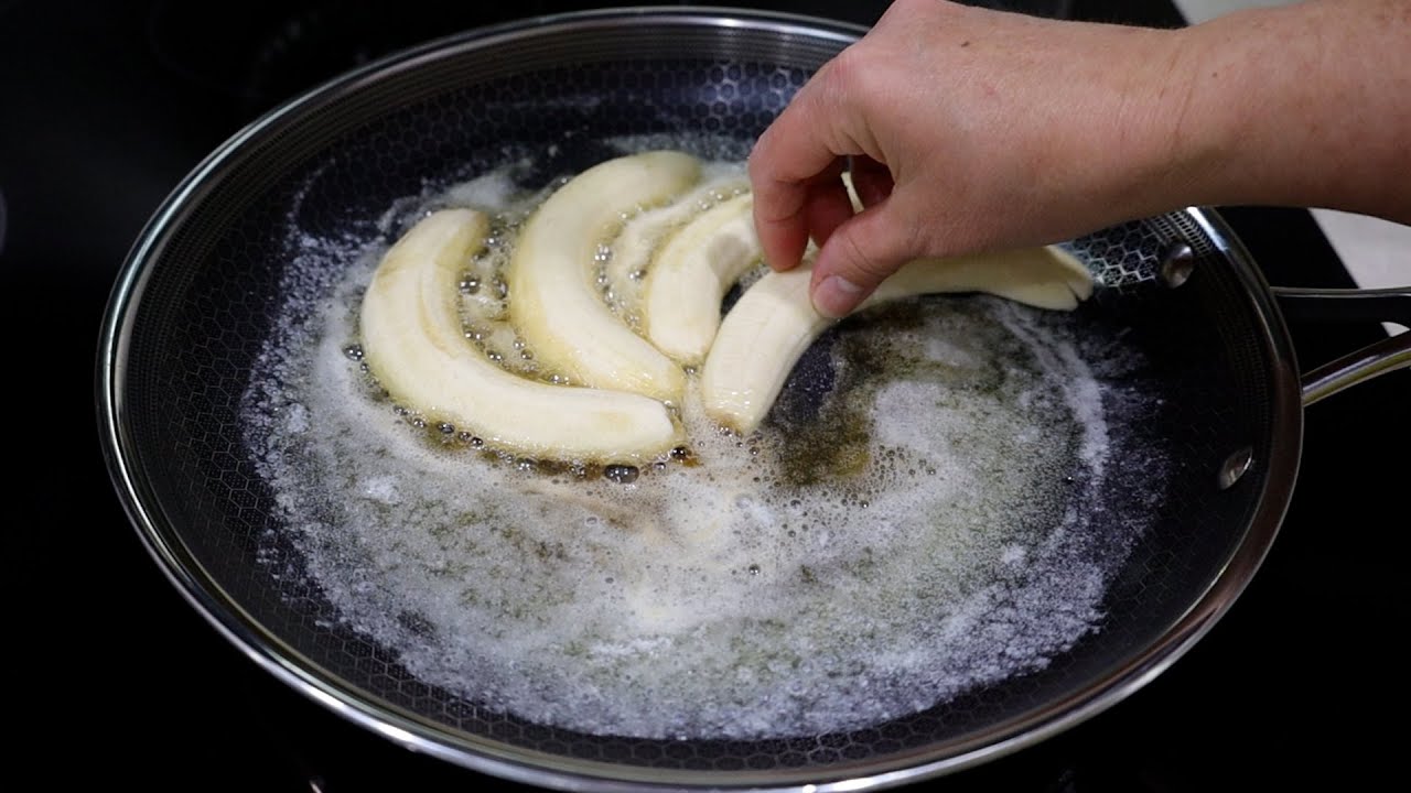 This popular banana dessert is easy and addicting 😋🍌
