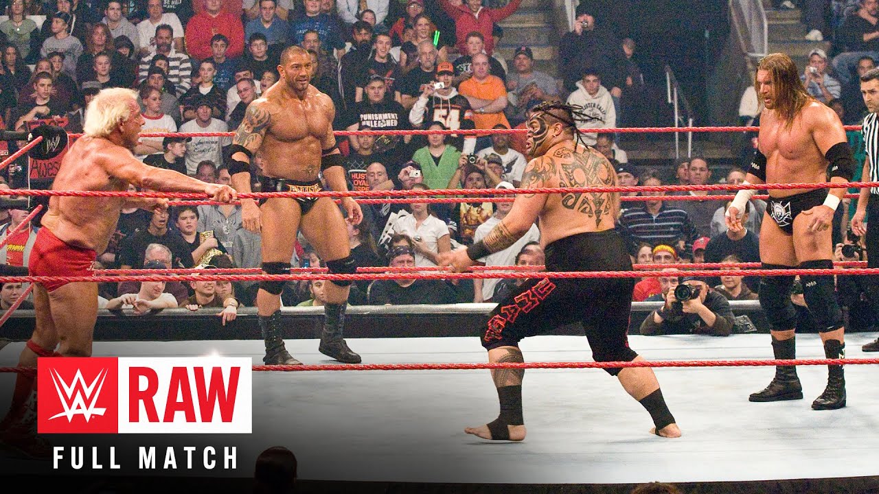 FULL MATCH: Evolution vs. Rated-RKO & Umaga: Raw, Dec. 10, 2007