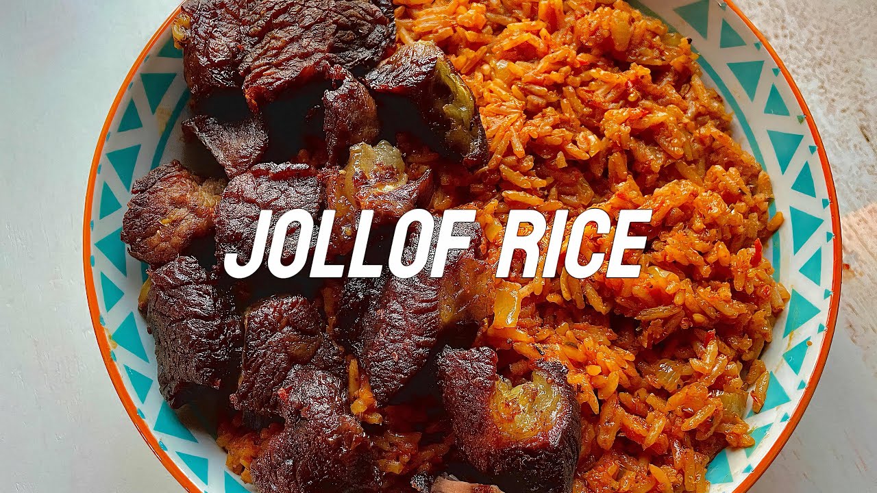 EASY JOLLOF RECIPE.