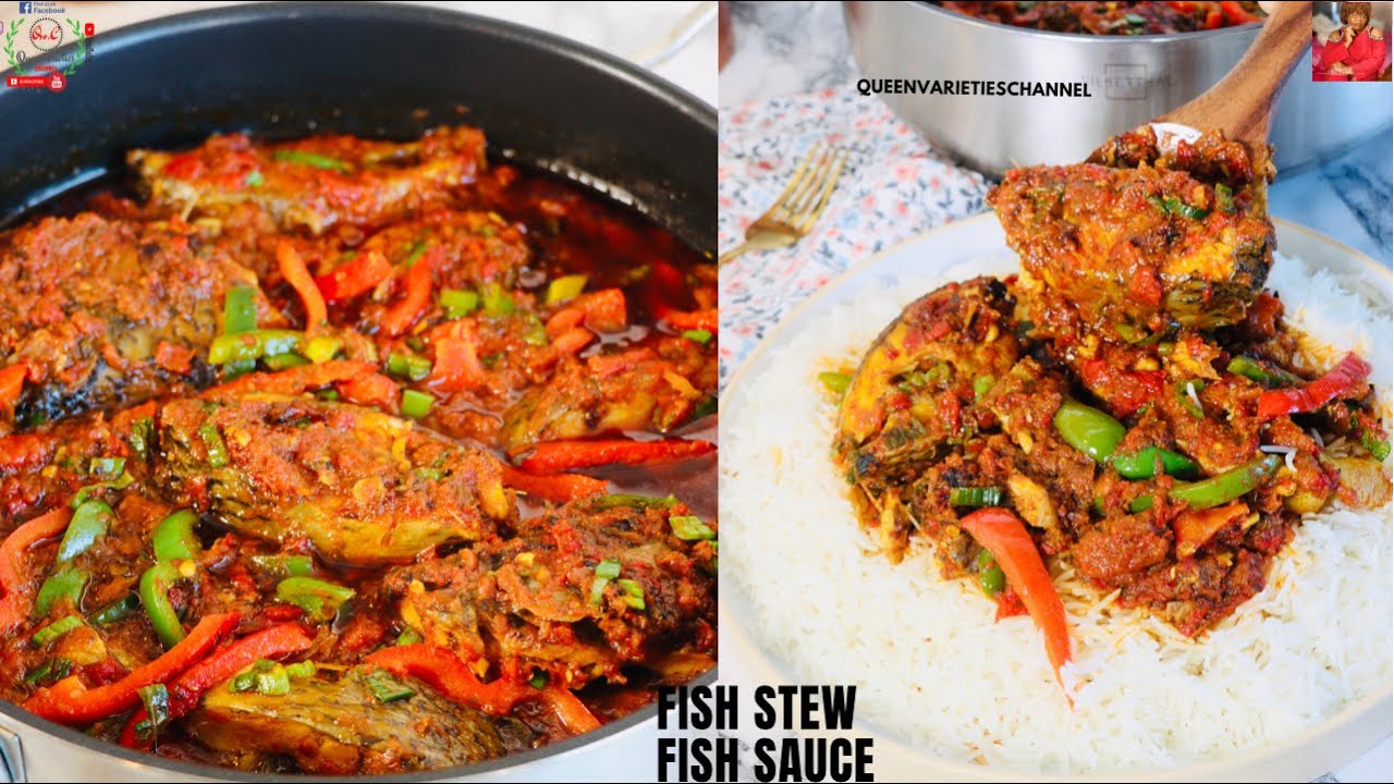 ✅Incredible Stew Sauce For Your White Rice |Nigerian FISH STEW RECIPE | Fish Sauce |Budget Friendly!