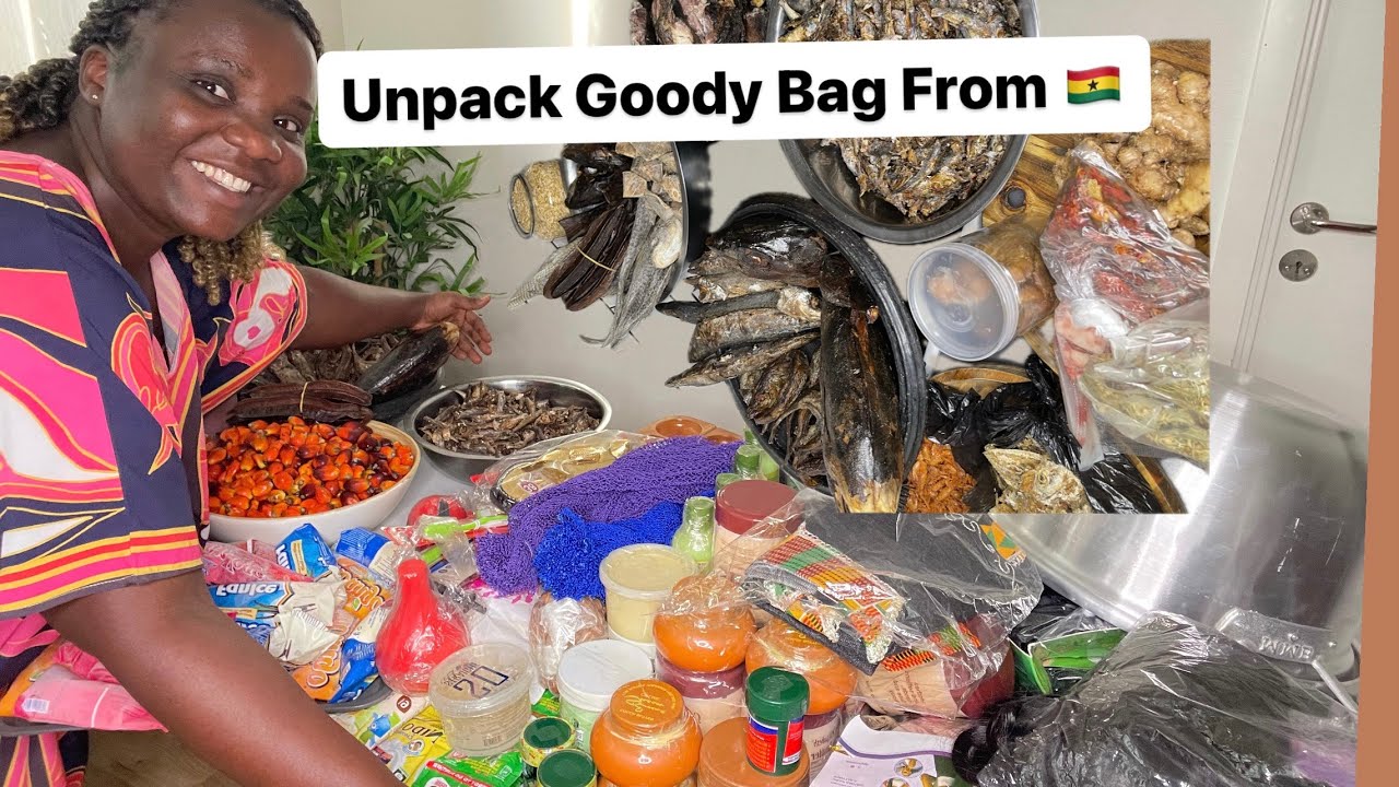 Unpack My Luggage From Ghana With Me | Things I Brought With Me From Ghana | Greetings From Abroad